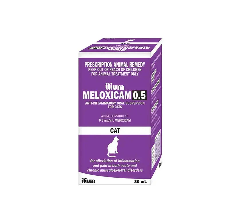 Ilium Meloxicam Suspension 0.5 for Cats 30ml