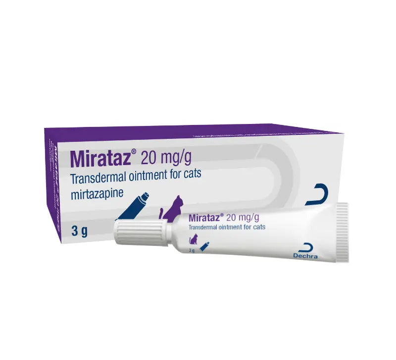 Mirataz (Mirtazapine transdermal ointment) 3g