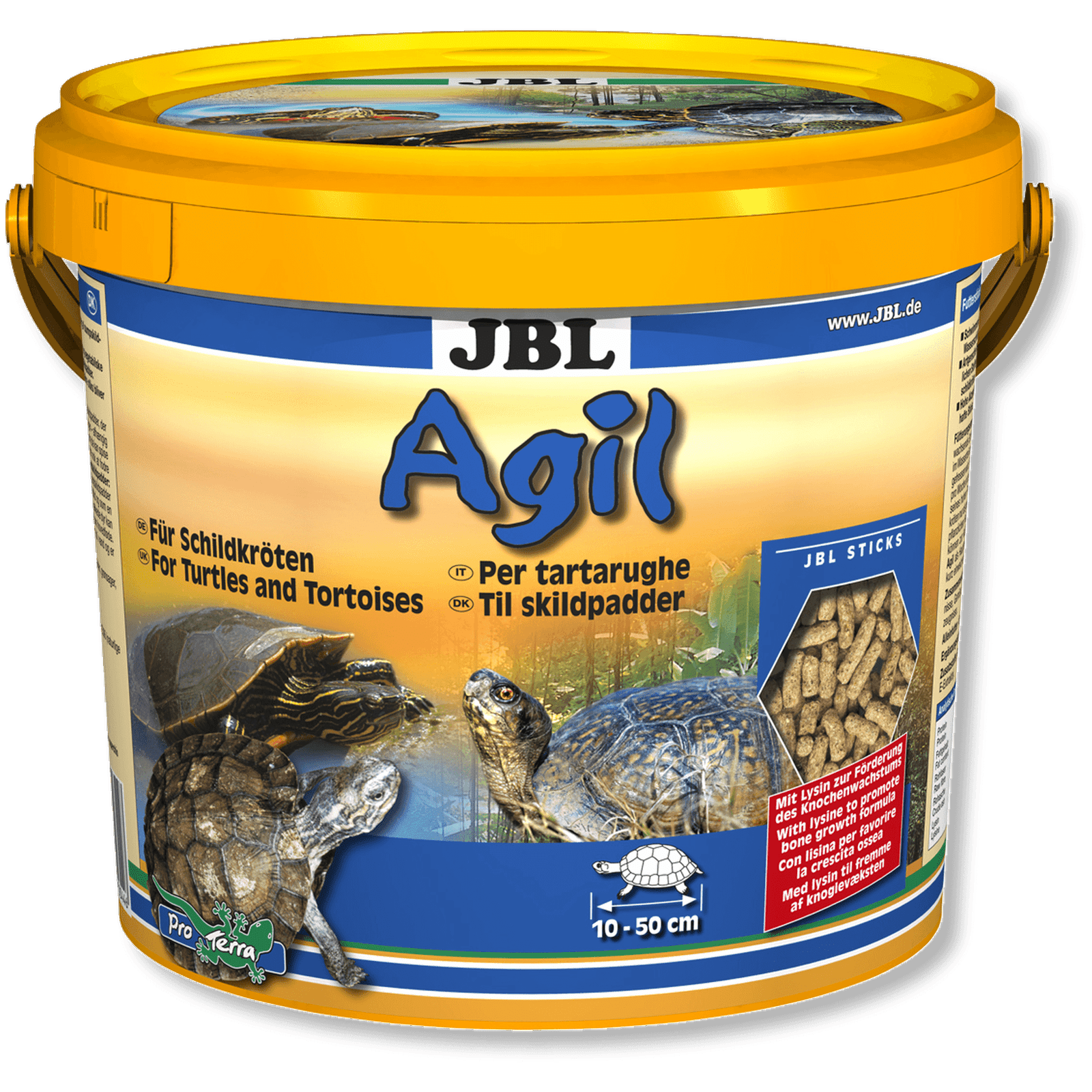 JBL Agil Turtile Food -2.5 L