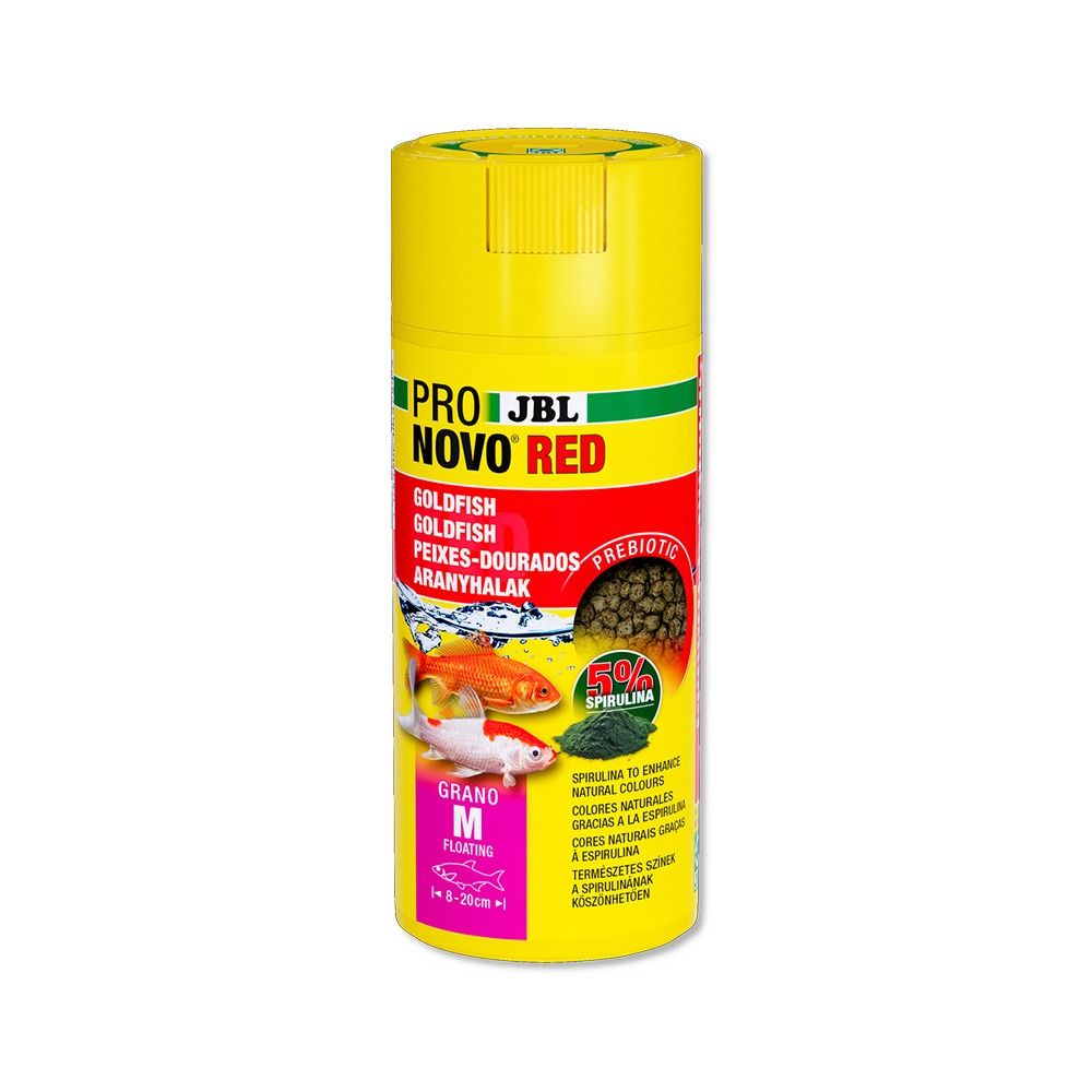JBL Pronovo Red Grano Gold Fish Food - Medium - 250 ml
