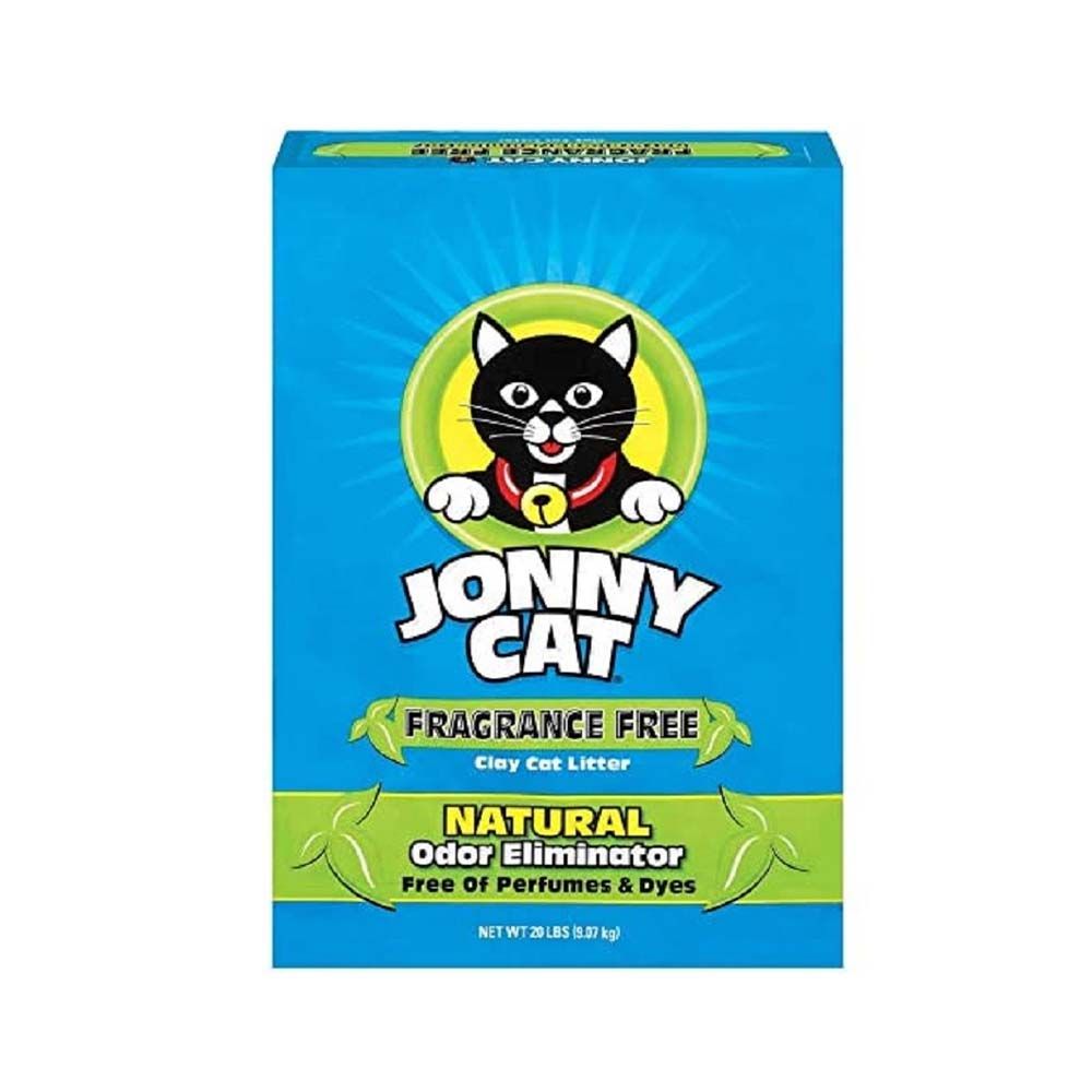 Jonny Cat Fragrance Free Clay Cat Litter - 9.07 Kg