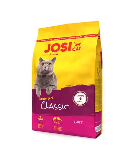 Josera JosiCat Classic Sterilised Adult Cat Food 650 Gram Pack
