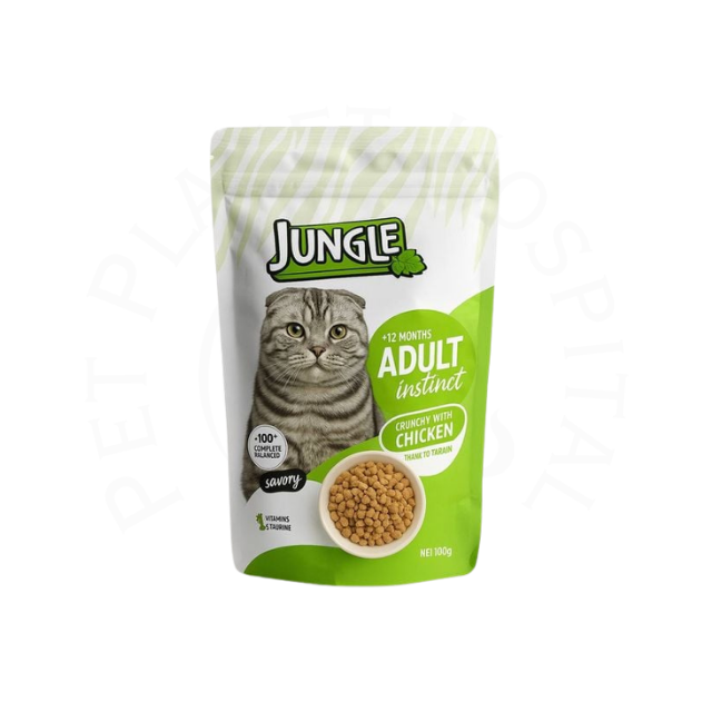 Jungle Adult Instinct Chicken in Gravy for Adult Cats