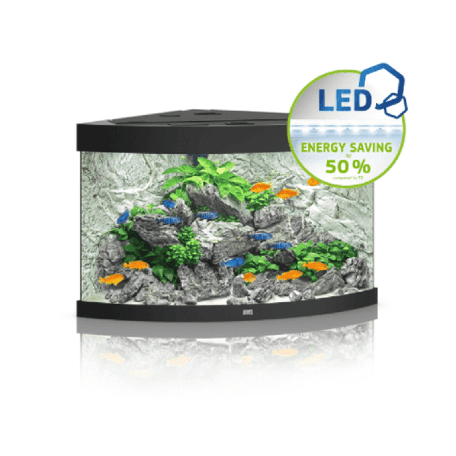 JUWEL Trigon 190 LED - Black