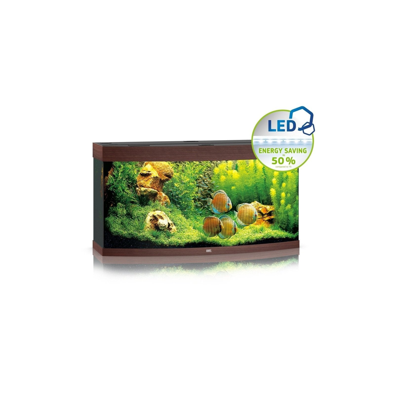 JUWEL Vision 260 LED - Dark Wood