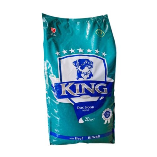 King Premium Adult Dog Food Beef 20kg