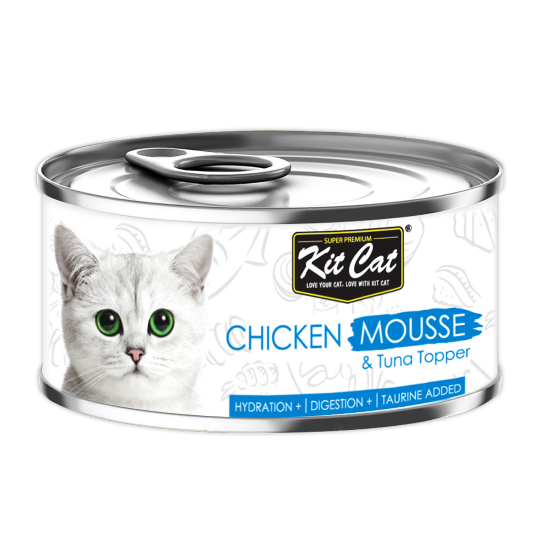 Kit Cat Chicken Mousse with Tuna Topper