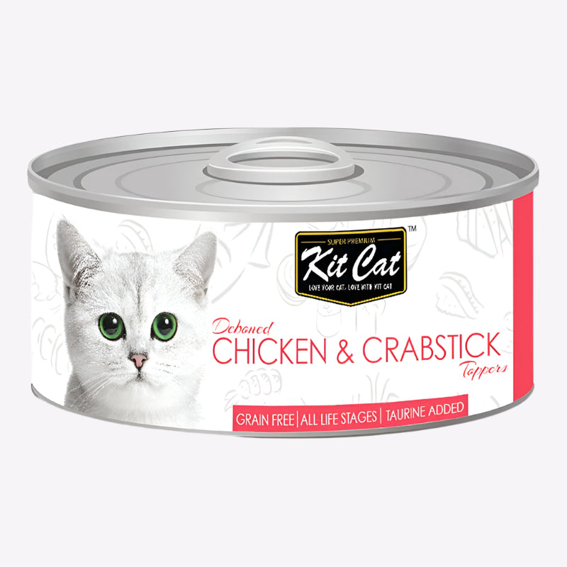 Kit Cat Chicken Wet Food for Cat - 6x80g