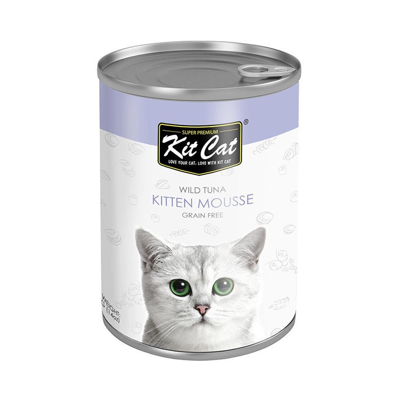 Kit Cat Wild Tuna Kitten Mousse Canned Cat Food - 400g