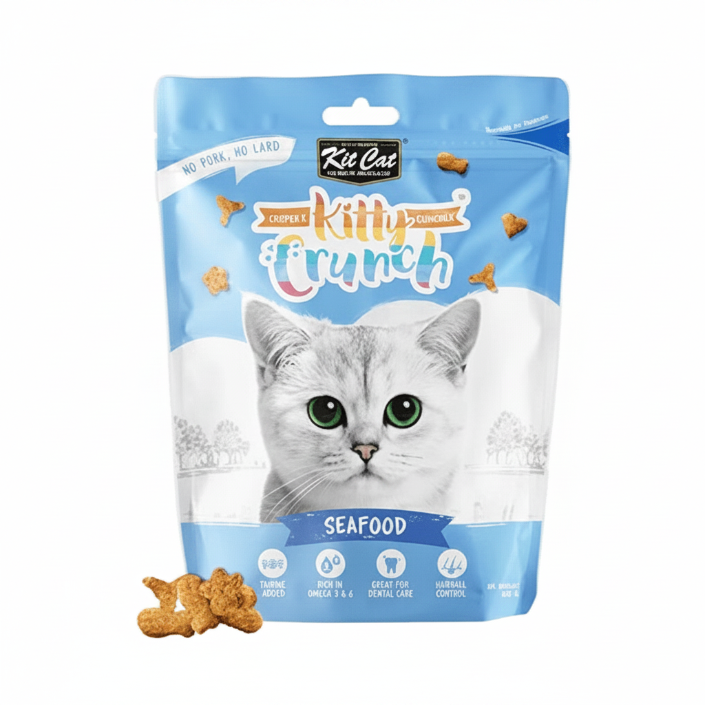 Kit Cat Kitty Crunch Seafood Flavor (60g)