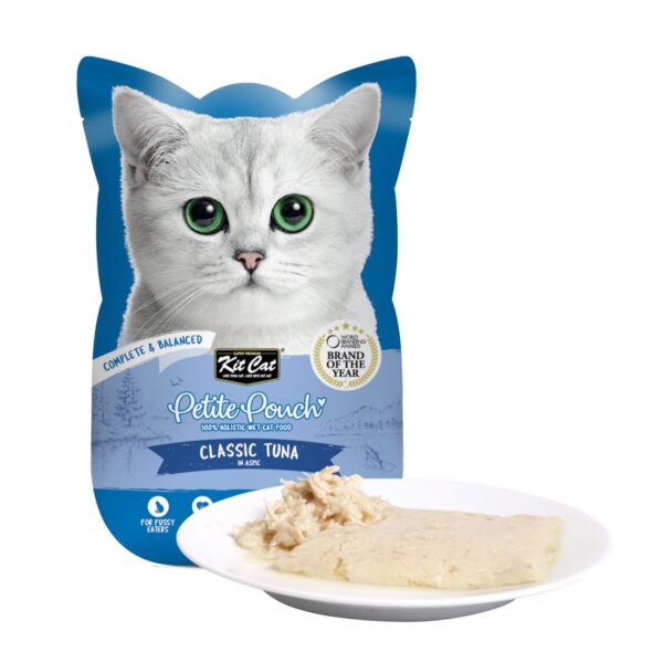 Kit Cat Petite Pouch 70g β Classic Tuna