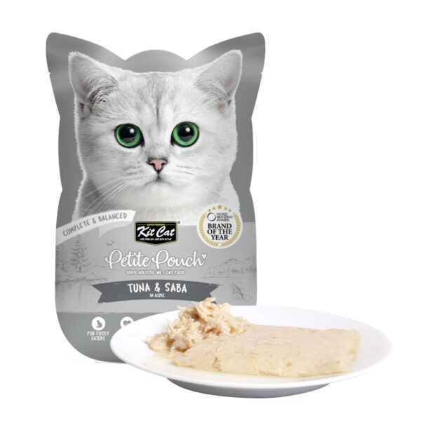 Kit Cat Petite Pouch 70g β Tuna & Saba