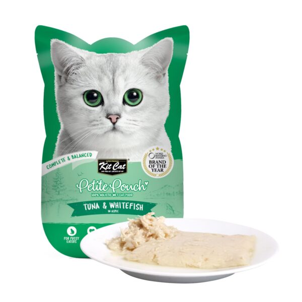 Kit Cat Petite Pouch 70g β Tuna & Whitefish