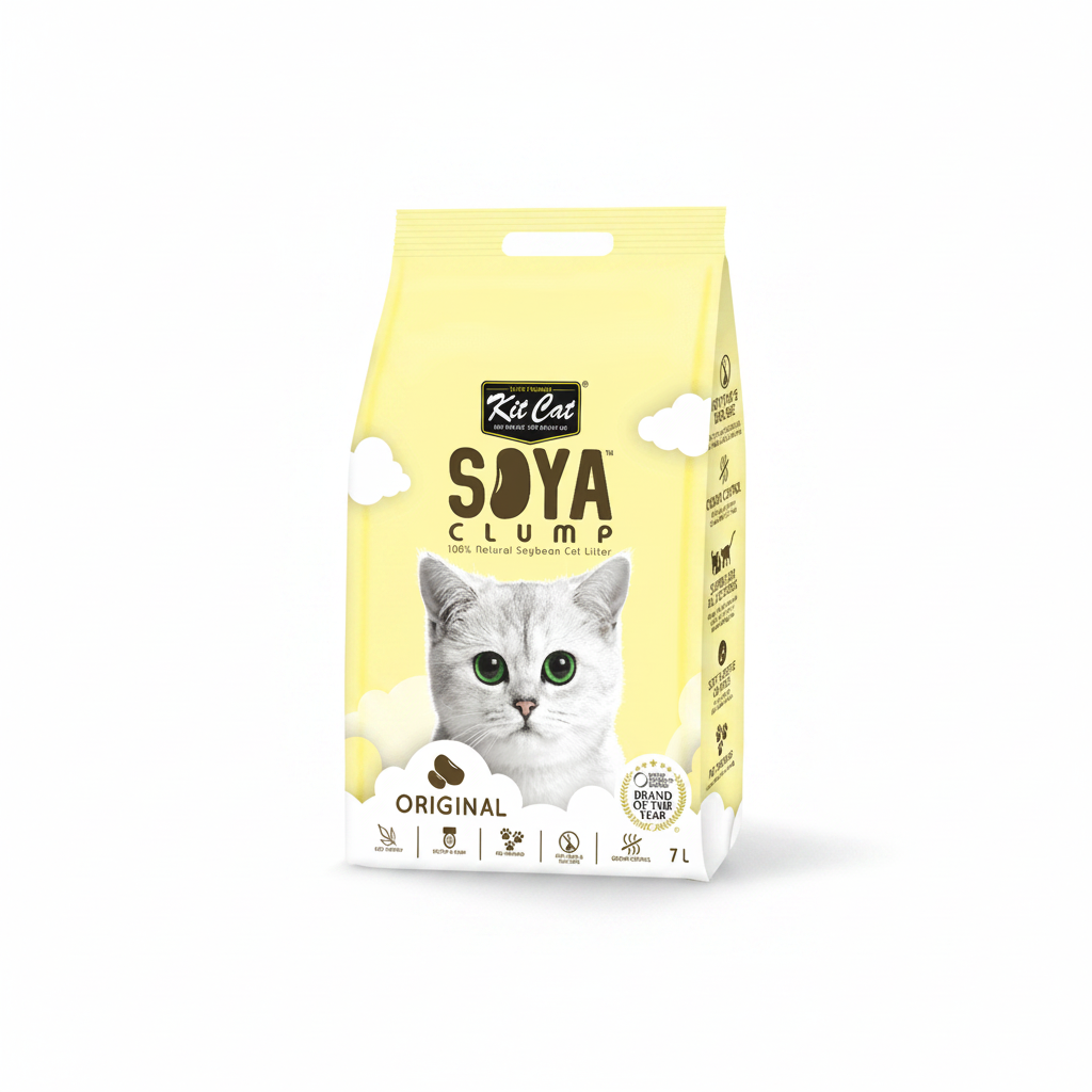 Kit Cat SoyaClump Soybean Litter Original 7L