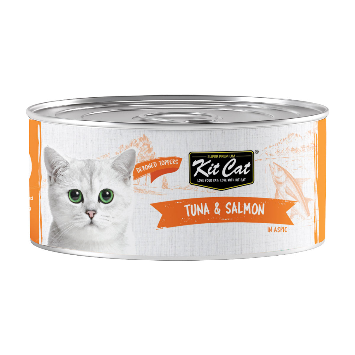 Kit Cat Tuna & Salmon 6x80g
