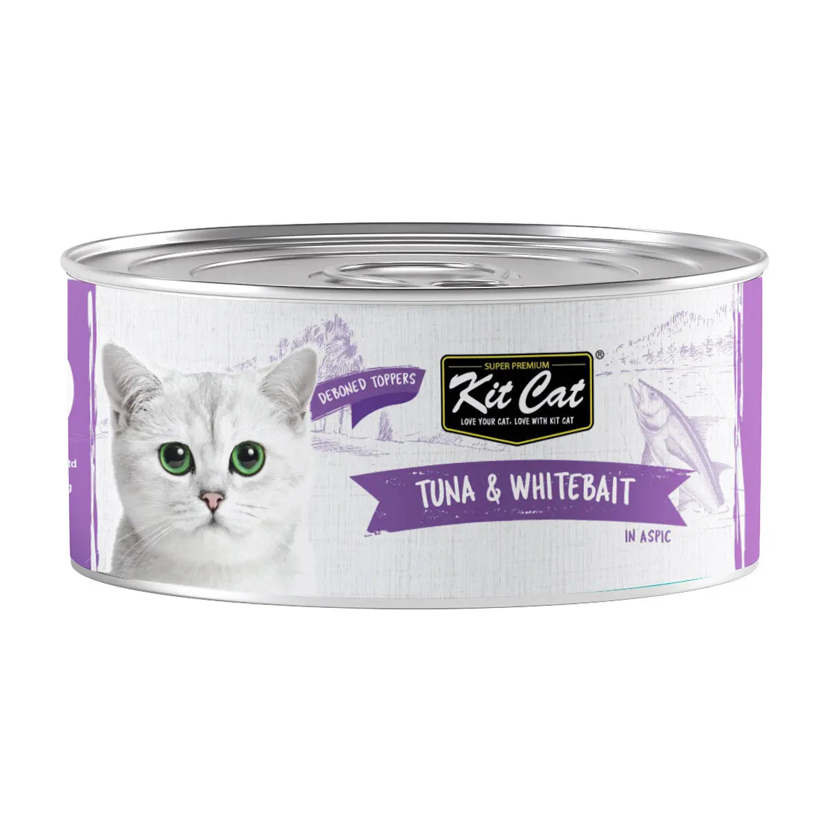KIT CAT WET CAT FOOD DEBONNED TOPPERS 80G