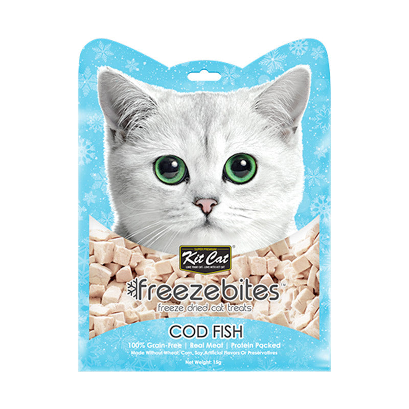 Kit Cat Freeze Dried Codfish 15g Dried Treat