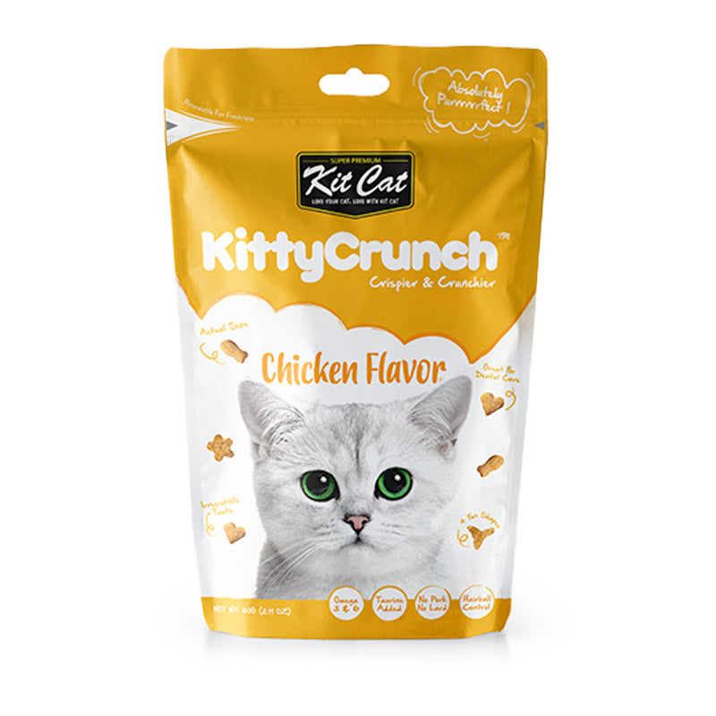 Kitty Crunch Chicken Flavor Cat Treat (60g)