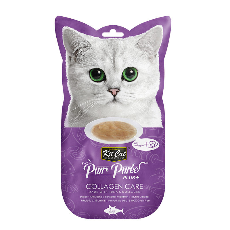 Puree Plus CollagenCare (Tuna) 60grm Cat Treat