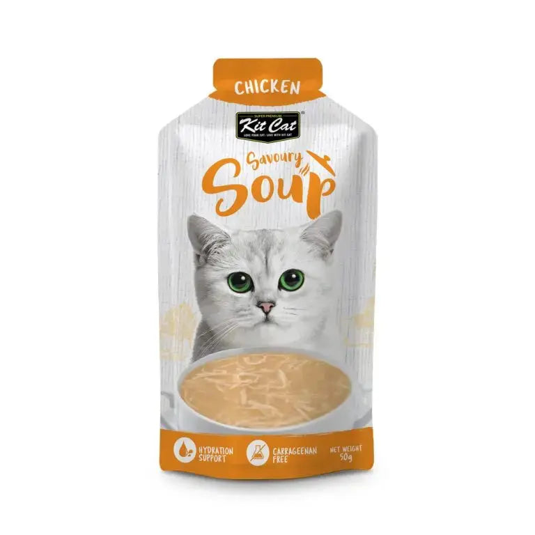 Kit Cat Savoury Soup Chicken 6 X 50g