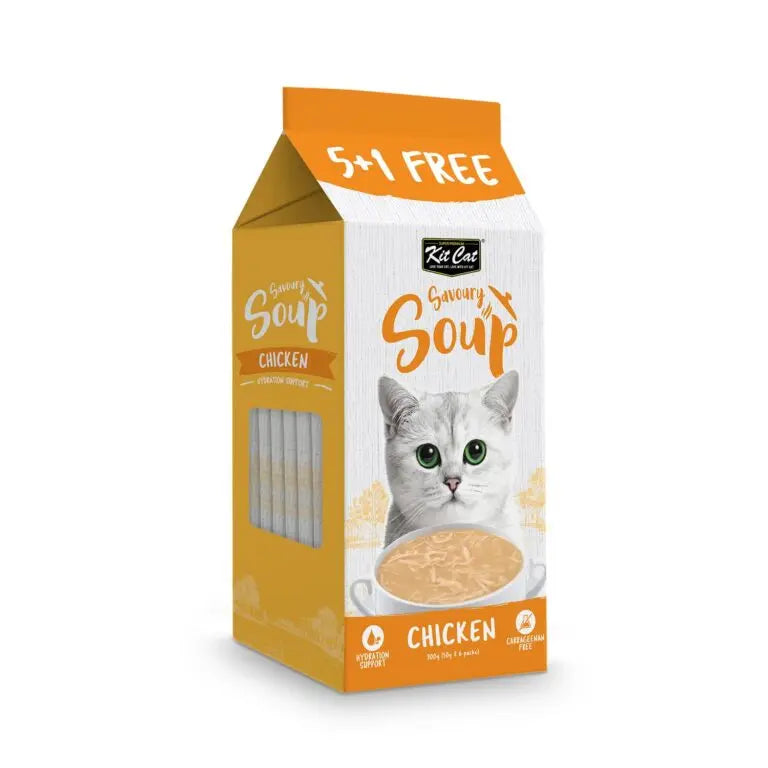 KIT CAT SAVOURY SOUP CHICKEN 6X50G