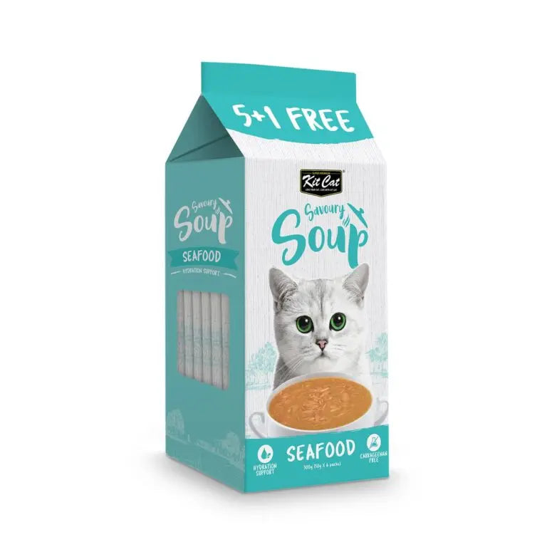 KIT CAT SAVOURY SOUP SEAFOOD 300G 6X50G
