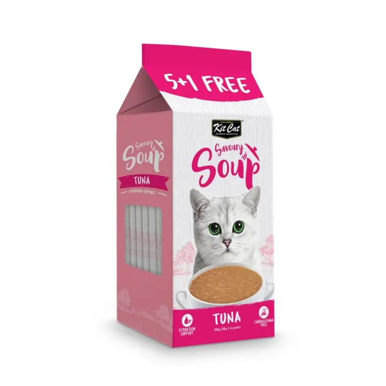 KIT CAT SAVOURY SOUP TUNA 300G 6X50G
