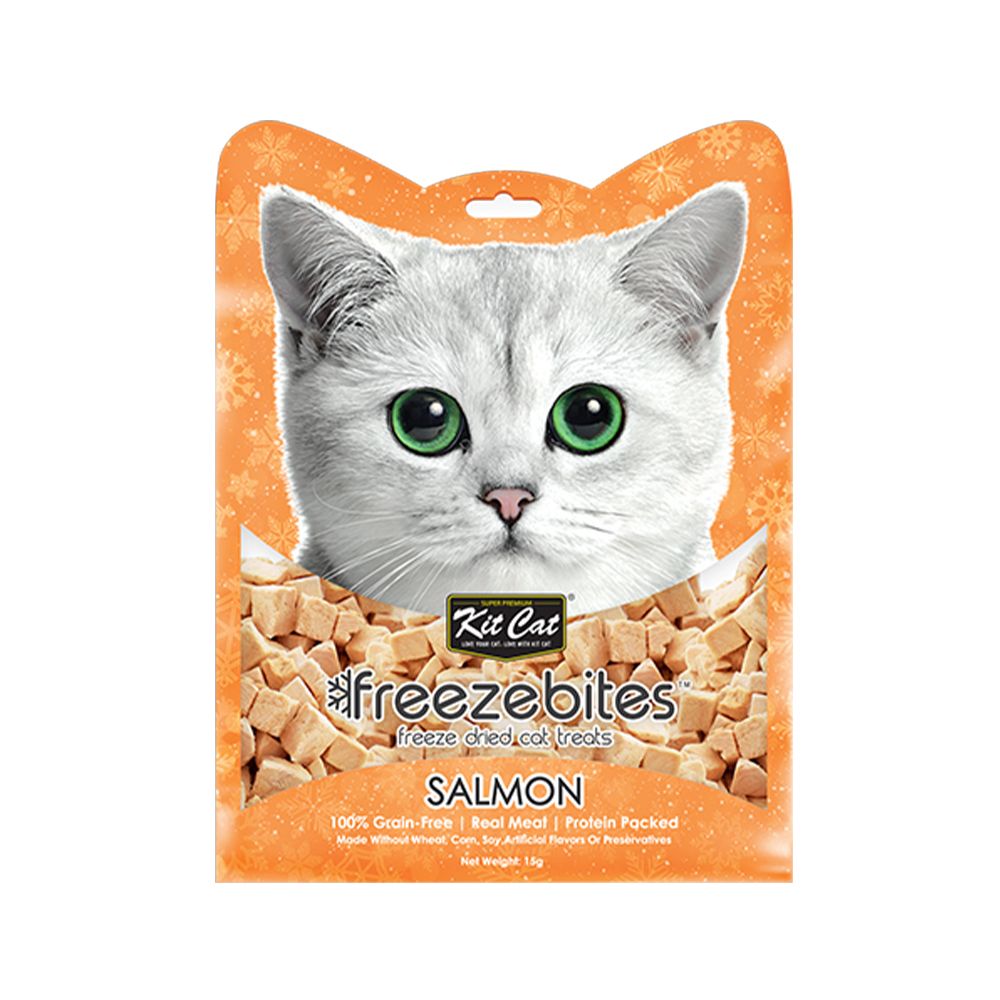 Kit Cat Freezebites Salmon Cat Treats - 15g