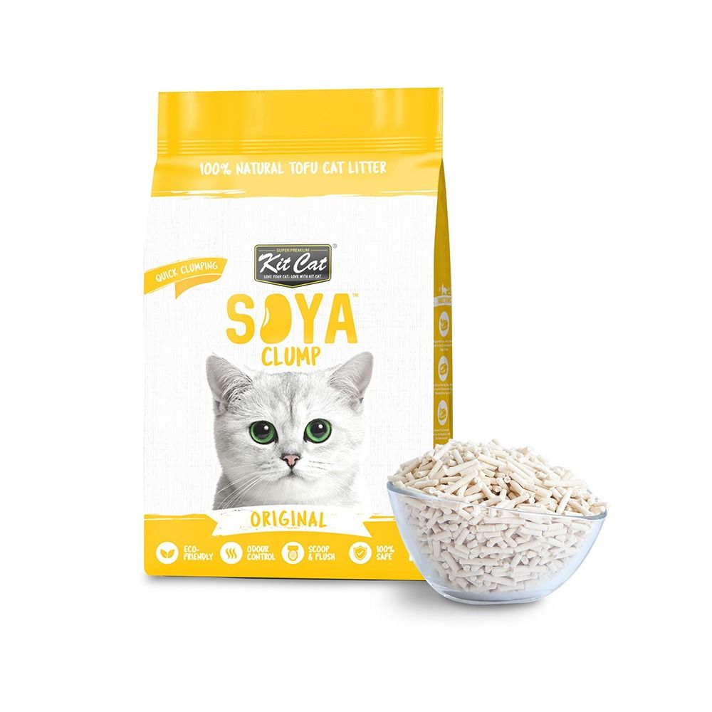 Kit Cat Soybean Soya Clumping Cat Litter - Original - 7L