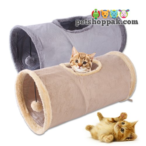 Kitten Furry Tunnel with hole