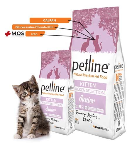 Petline Super Premium Kitten Food Chicken Selection