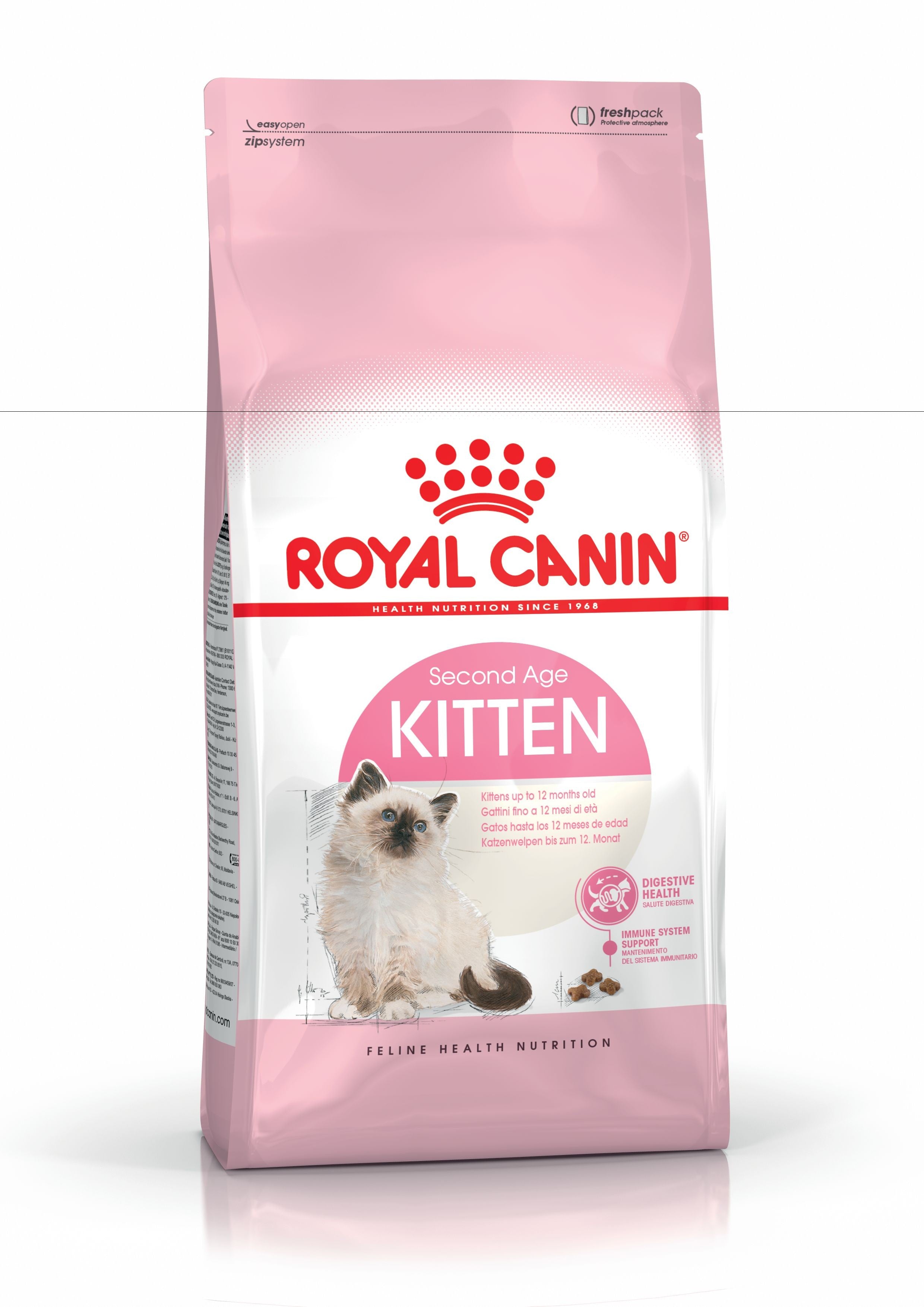 Royal Canin Kitten Dry Cat Food — Feline Health Nutrition (400g / 2kg / 4kg / 10kg)
