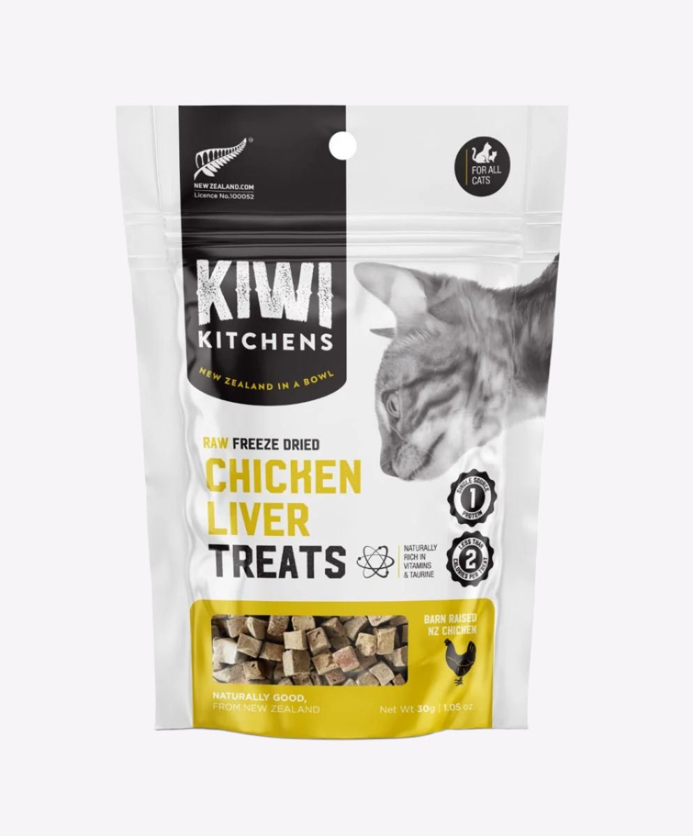 Kiwi Kitchens Raw Freeze Dried Cat Treats - 30g