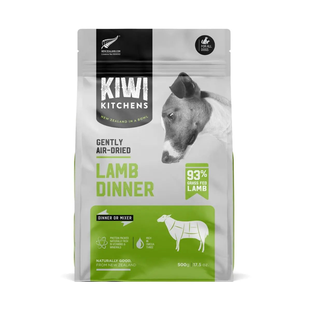 KIWI KITCHENS AIR-DRIED LAMB DINNER DRY DOG FOOD