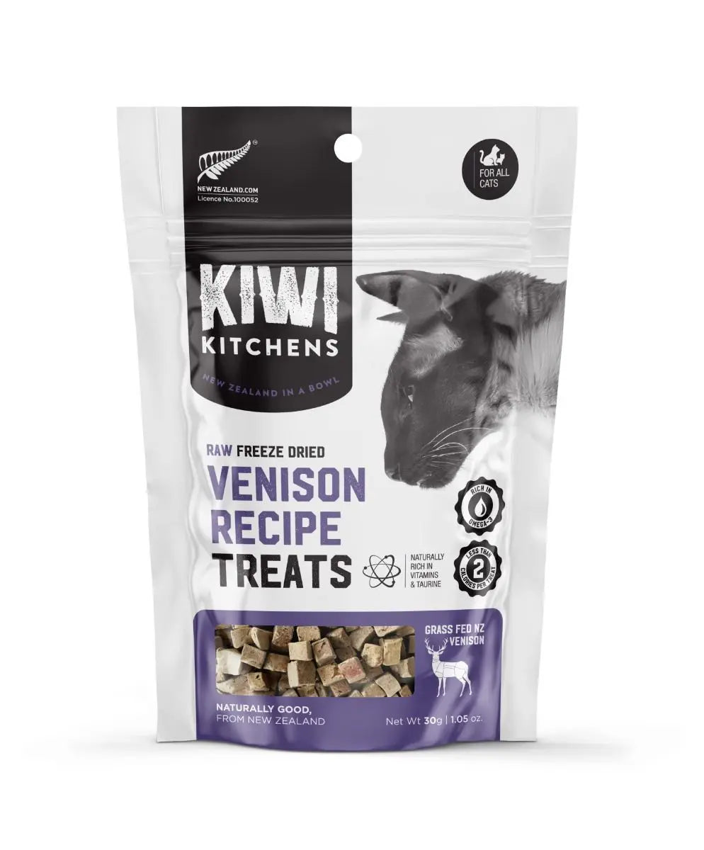 KIWI KITCHENS RAW FREEZE DRIED CAT TREATS 30G