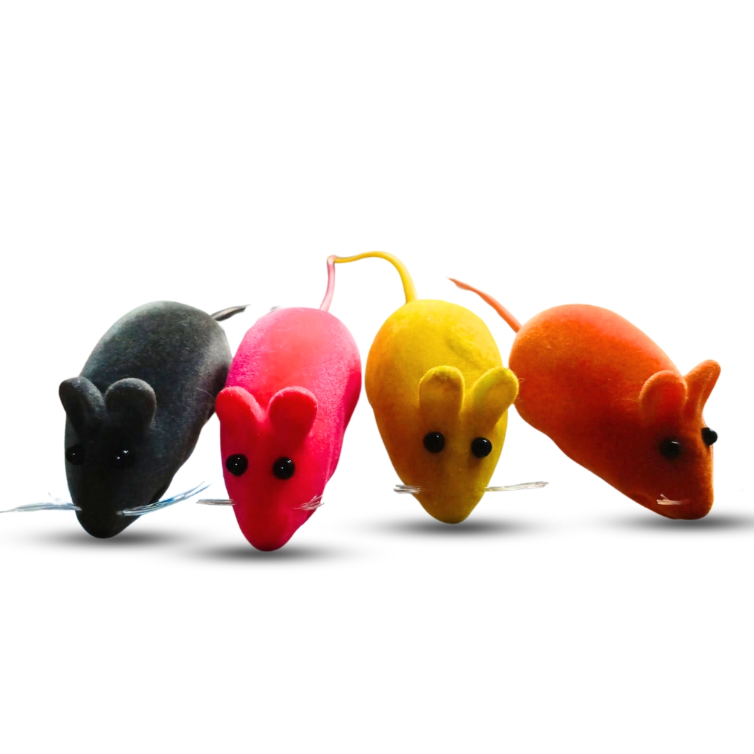 4 Pc pack Mouse Toy