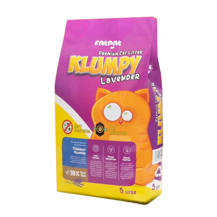 Super Klumpy Cat Litter – Lavender