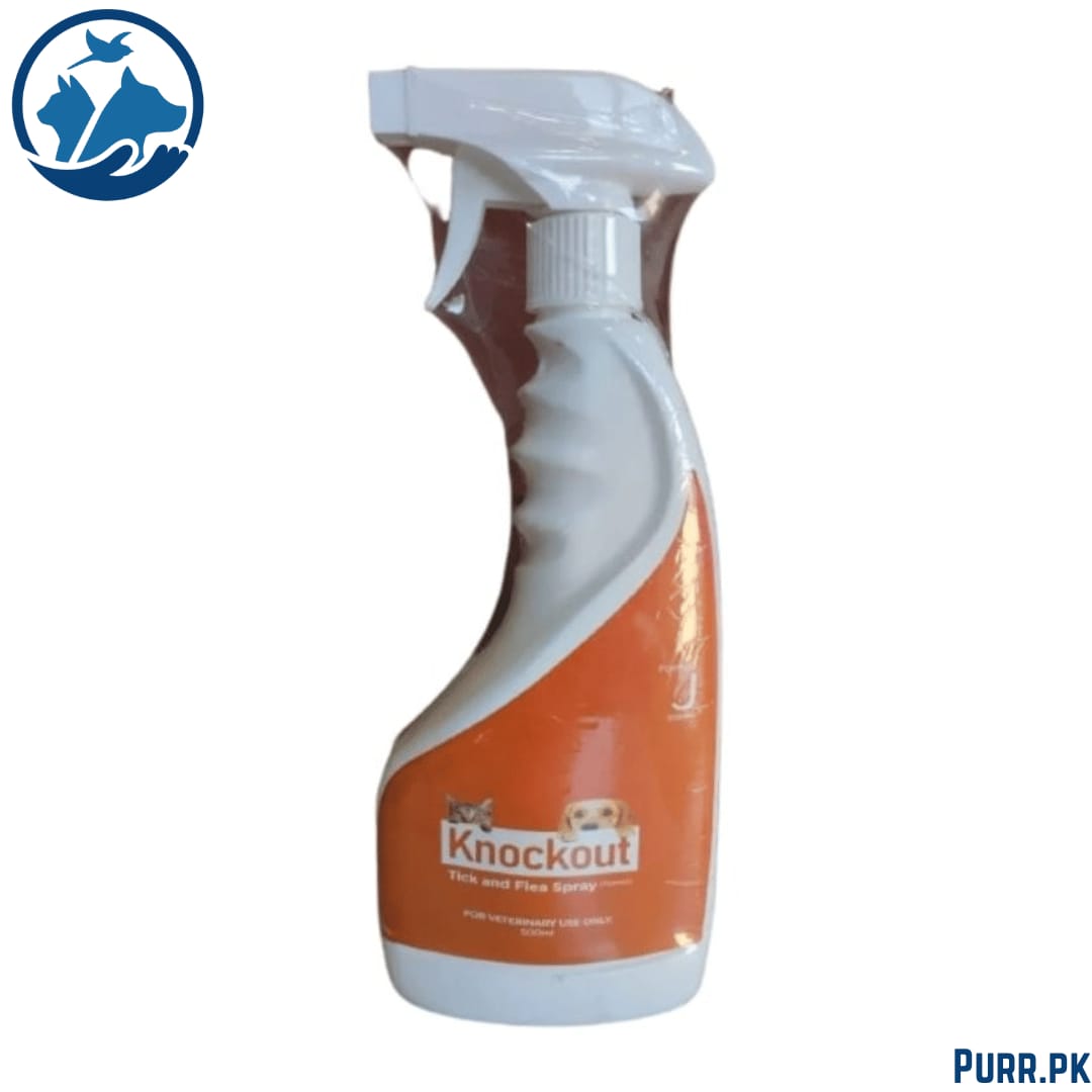 Knockout Tick &amp; Flea Spray for Cats and Dogs