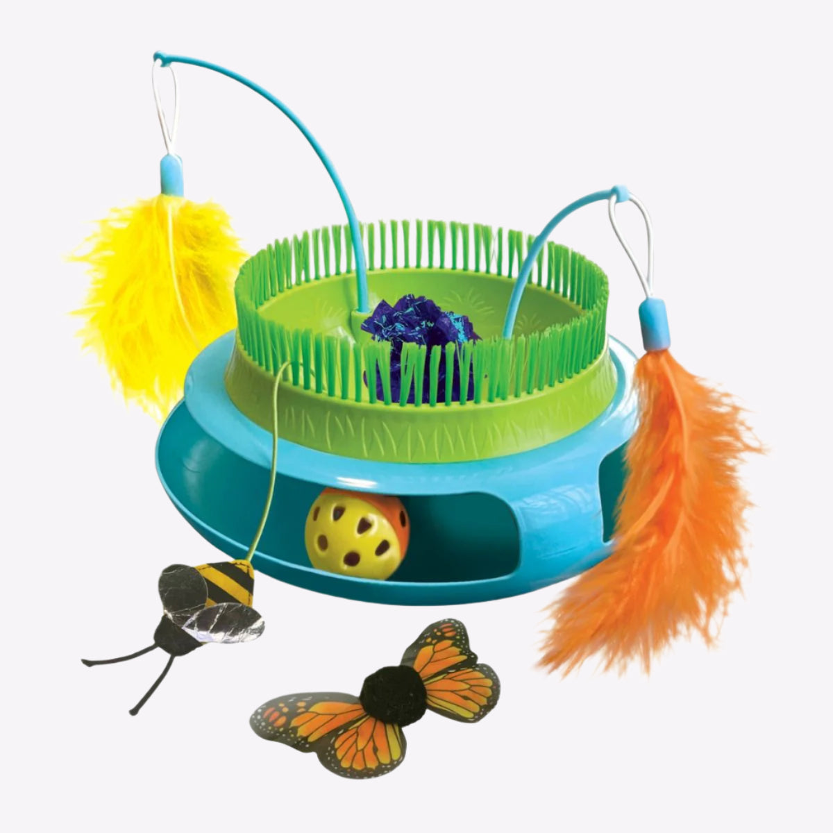 Kong Playground Garden Multi-Sensory Enrichment Cat Toy