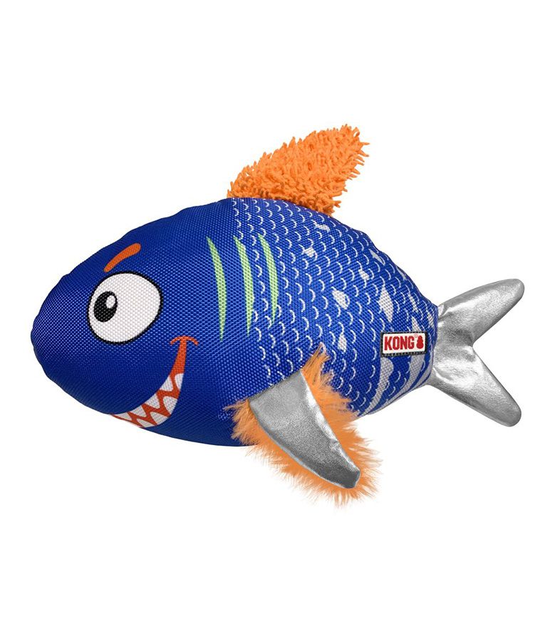 KONG Reefz Assorted Fish Dog Toy Large
