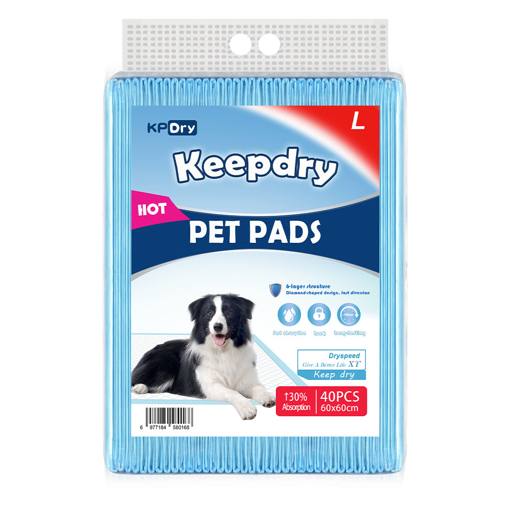 KPDry - Keep Dry Dog Training Pads With Adhesive Sticker