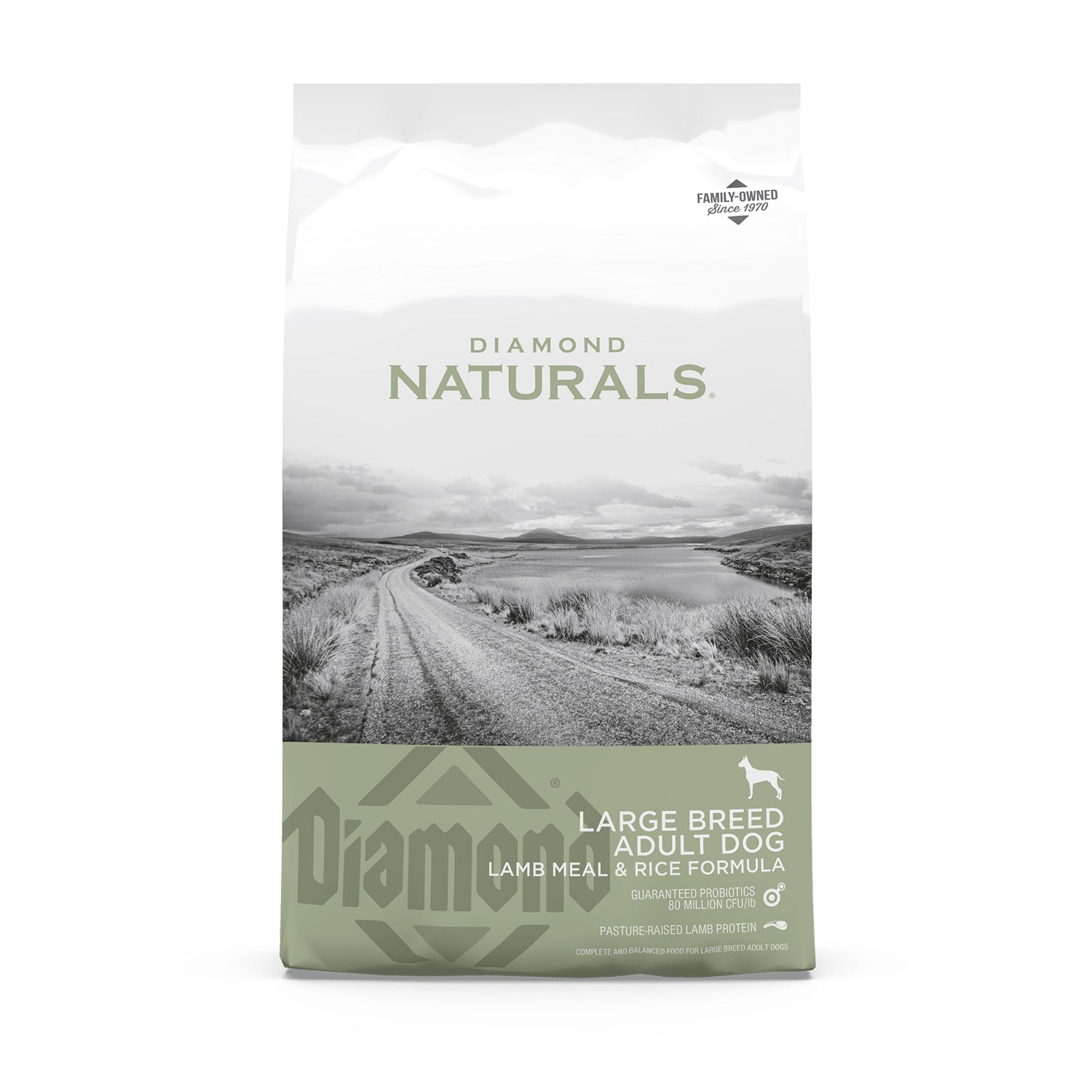 DIAMOND NATURALS Adult Dog Lamb Meal & Rice Formula Large Breed (15 kgs)