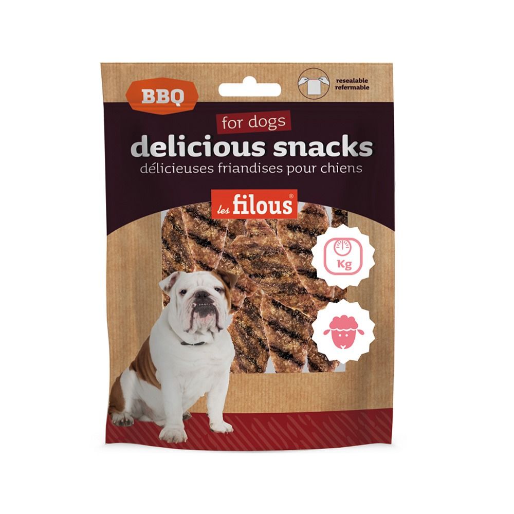 Les Filous Lamb Steak Dog Treats - 100 g