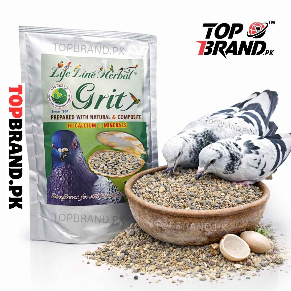 Life Line Herbal Grit for Pigeons 1kg
