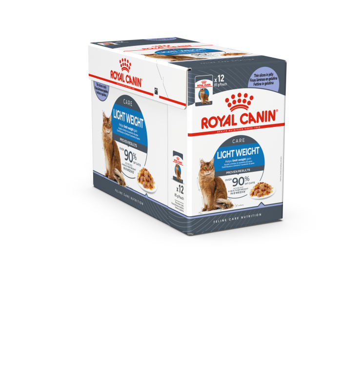 Royal Canin Feline Care Nutrition Light Weight Jelly - Box of 12
