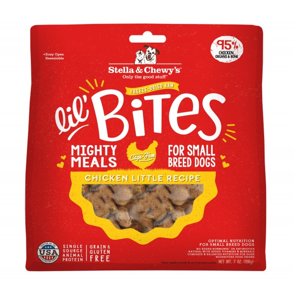 Stella & Chewys Lil Bites - Chicken Little Recipe Dog Treats - 7 oz