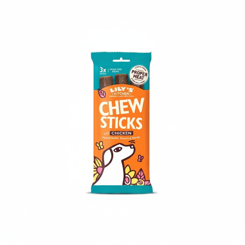 Lily's Kitchen Dog Chew Sticks with Chicken Dog Treats 120G