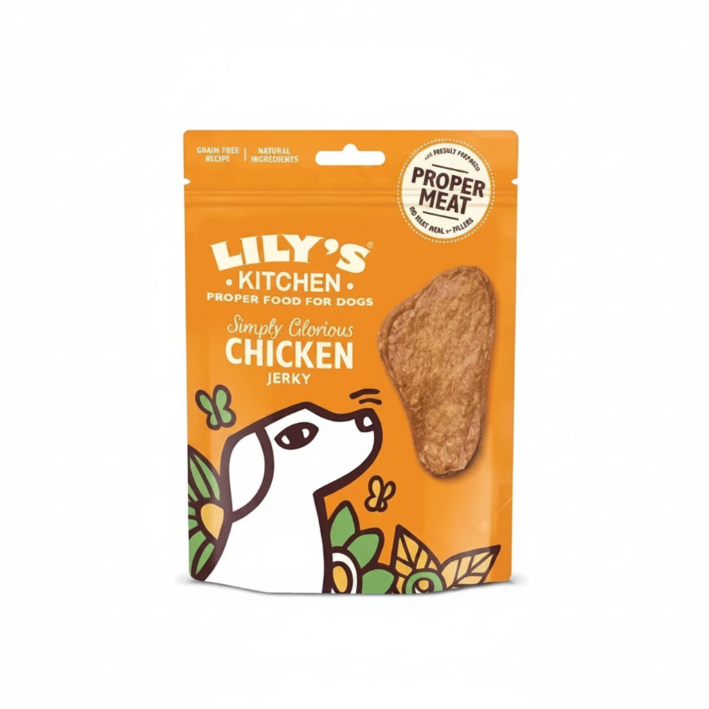 Lily's Kitchen Simply Glorious Chicken Jerky Dog Treats 70G