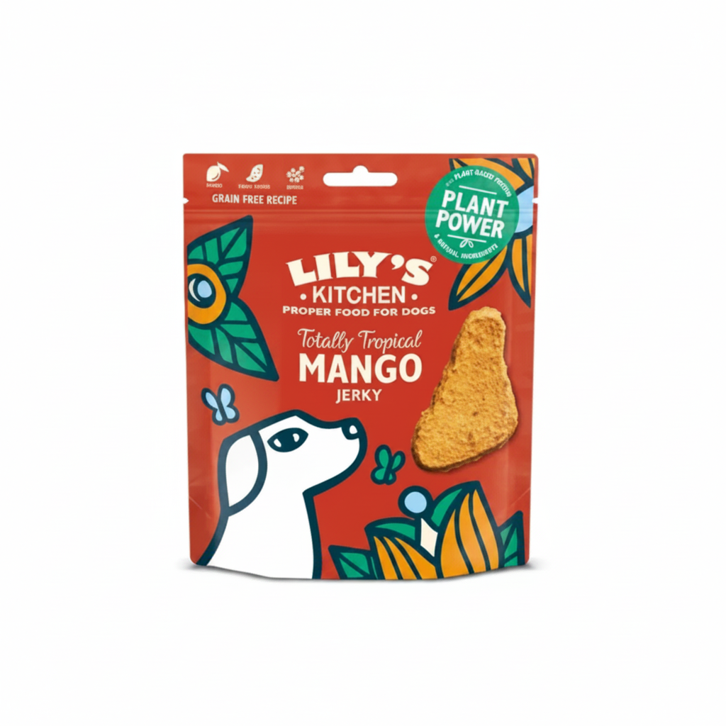 Lily's Kitchen Totally Tropical Mango Jerky Dog Treats 70G