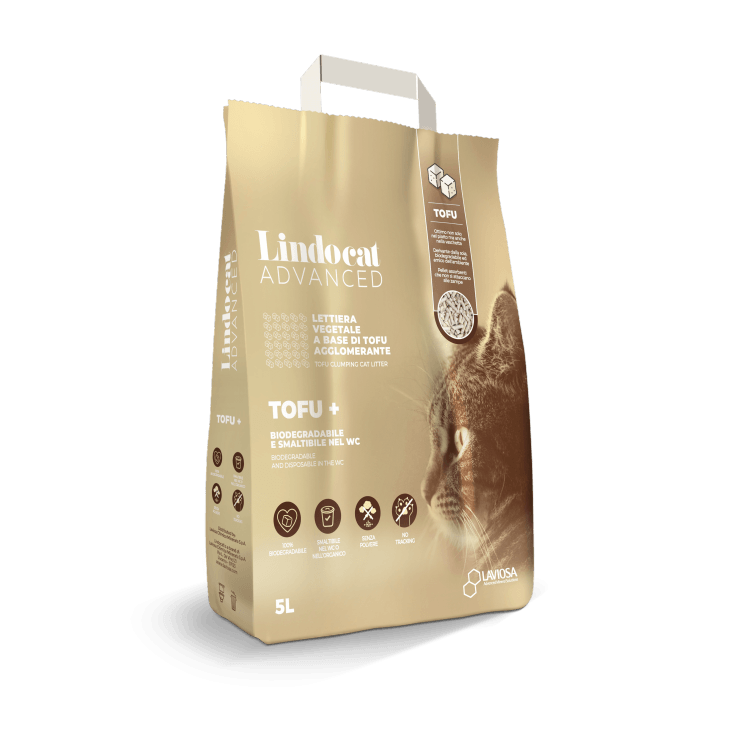 Lindocat Advanced Tofu Plus Cat Litter - 5l